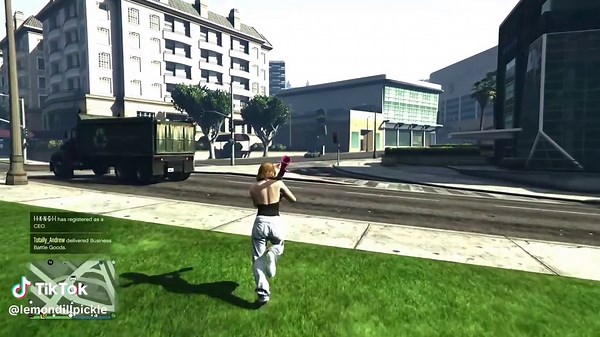 Haha didn’t see him coming 😹😹☠️ #gta #fyp #clips #tiktoklive