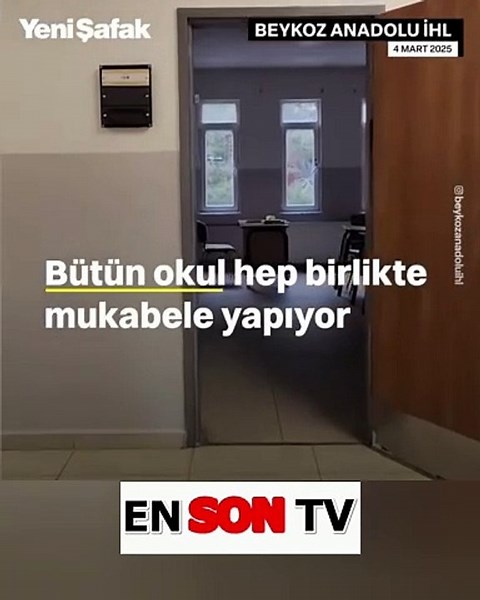 Ramazan ayını ihya etmek isteyen Beykoz Anadolu İmam Hatip Lisesi, 11 ayın sultanına özel