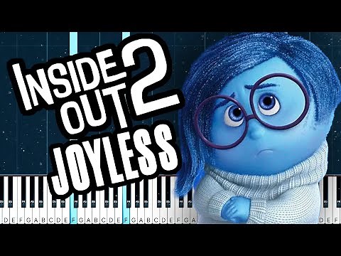 Inside Out 2 - Joyless| Piano Tutorial