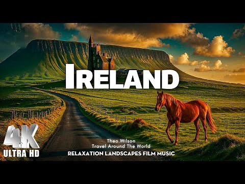 Scenic Ireland 4K UHD 🌿 | Explore Majestic Highlands, Ancient Castles & Peaceful Nature Views