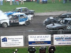 Cobleskill NY Sunshine Fair Demolition Derby
