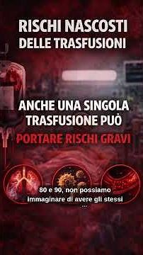TRALI: il rischio del sangue che molti ignorano | Perché i Testimoni di Geova lo rifiutano #geova