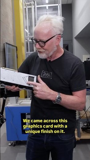 #AdamSavage Wonders Why This Graphics Card Is Speckled