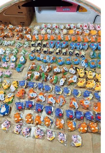 A large shipment of officially licensed Pokémon plush keychains has arrived! They’re super cute! If you want one, place your order—I’m here to take it!#pokemon #🔥 #151pokemon