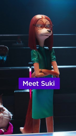 She’s a tough critic to impress. Meet Suki voiced by @chelseaperetti in #Sing2 #sing2gether