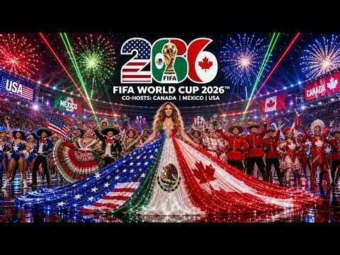 SHAKIRA & PITBULL Perform at FIFA World Cup 2026™ | Opening Ceremony 4K