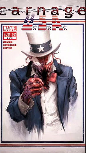Carnage USA is one of the best Carnage stories out there! #carnage #spiderman #captainamerica #venom #agentvenom #marvel #marvelcomics #comics #comicbooks