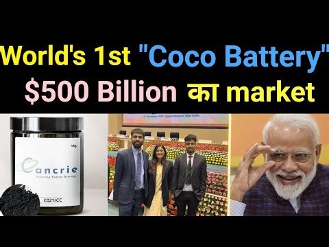 This IIT Startup invented WORLD'S First Coconut Battery Technology — 2X More Powerful 🔥