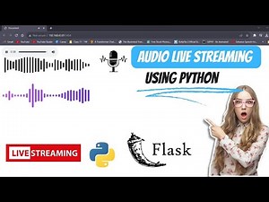 Live stream your audio using python || Stream live Audio in Local Network Using python