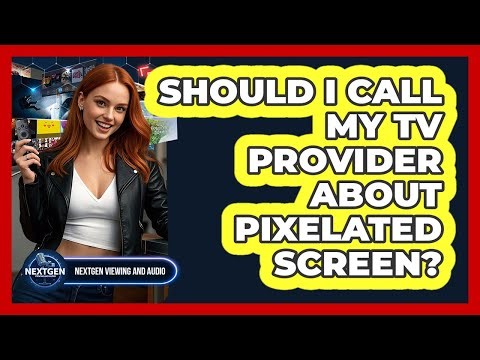 Should I Call My TV Provider About Pixelated Screen?