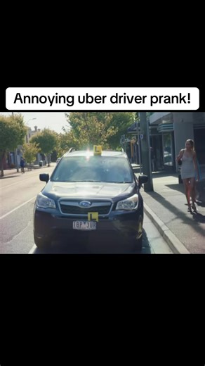 Annoying uber driver prank! #funny