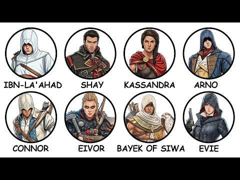 Every Assassin's Creed Protagonist Explained and Ranked in 21 Minutes