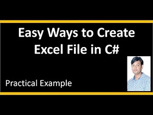 Two Ways to Create Excel File Using C#