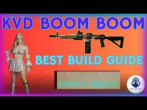 THE MOST BROKEN ENDGAME WEAPON IN ONCE HUMAN - KVD BOOM BOOM BUILD