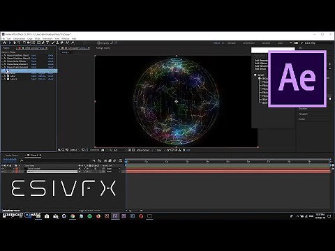 AFTER EFFECTS TUTORIAL | PLEXUS SPHERE | FILE #1