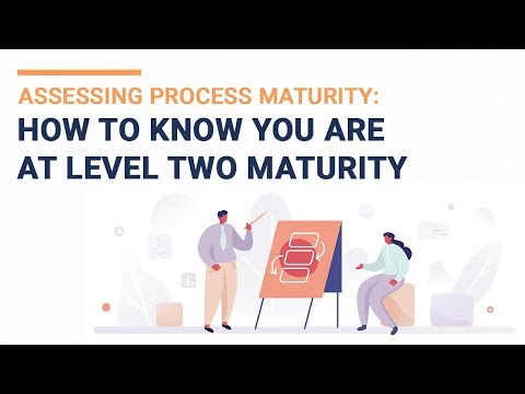 Assessing Process Maturity How to Know You are at Level Two Maturity