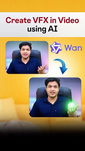 Aayush tiwari | AI tutor on Instagram: "Create stunning cinematic VFX using WAN Video AI 🎬✨ — the most powerful free AI video generator of 2025! Learn to make realistic visual effects, craft AI short films, and edit like a pro without expensive software. Perfect for creators and editors mastering AI filmmaking and next-gen VFX! 🚀 #AIVFX #WANVideo #AIVideoEditing #CinematicVFX #VFXEditing #AIFilmMaking #AIVisuals #FreeVFXTool #AIVideoGenerator #AIForEditors"