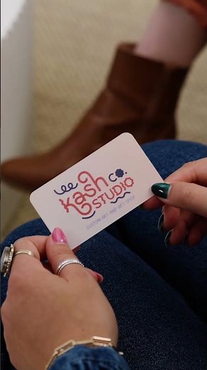 The marketing materials bringing KASH Co. Studio to life!