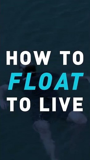 Float to Live water survival technique - live demo