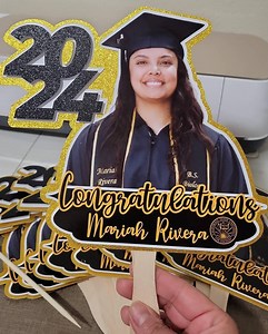 Custom Graduation Photo Fan – Big Head, Personalized Graduation Decoration - Etsy