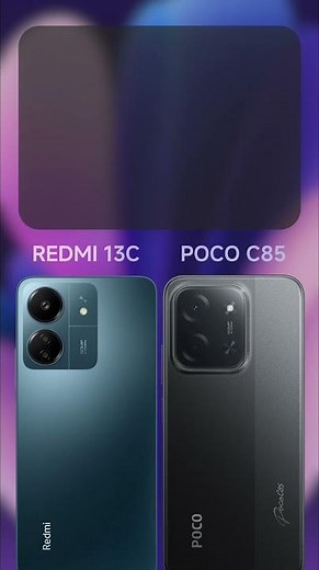 Comparison: REDMI 13C vs POCO C85 #POCO #REDMI #Xiaomi #HyperOS #Android17