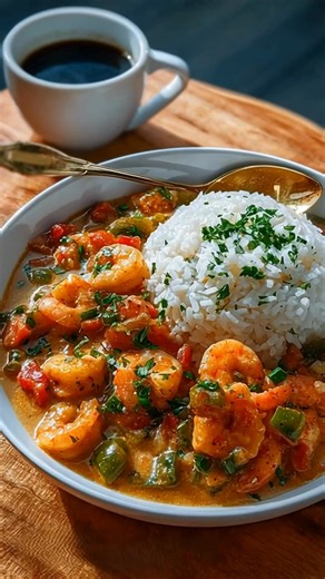 Cajun Crawfish & Rice Bowl A bowl that hums with Southern soul — buttery roux, the Cajun holy trinity, and tender crawfish tails simmered in spice and warmth. Each spoonful carries the heat of Louisiana and the comfort of home. Ingredients: 1 lb crawfish tails, cooked and cleaned 1/4 cup unsalted butter 1/4 cup all-purpose flour 1 small onion, diced 1/2 cup green bell pepper, diced 1/2 cup celery, diced 3 cloves garlic, minced 1 can (14.5 oz) diced tomatoes, drained 2 cups seafood or chicken sto