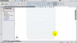 SolidWorks Tutorial #243 _ Mouse (advanced surfacing)经典曲面教程