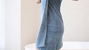 Bath Skirt Hotel Bathroom Women Spa Shower Bath Dress Body Wrap Absorbent Wearable Bath Towel