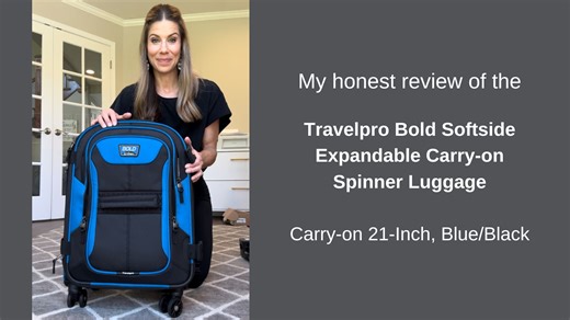 Watch Honest review of the Travelpro Bold 21 inch Carry-On Luggage on Amazon Live