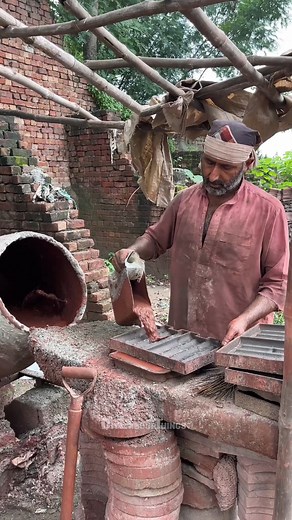 204K views · 752 reactions | Stylish and Strongest HandeMade tile Production Process | DIY Labour Things | Facebook