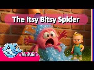 Itsy Bitsy Spider 🕷 | Cute 3D Animated Nursery Rhyme for Toddlers | Rainy Day Adventure!