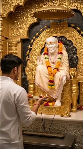 !!! श्री साईंची मध्यान आरती !!! #omsairam #hinduguru #shirdisaiaarti #saibaba #saibabastatus #yt