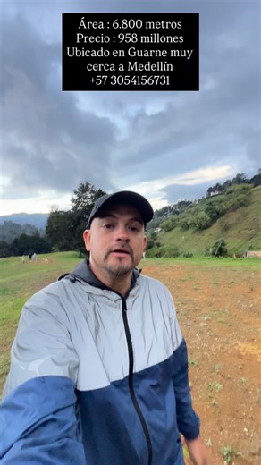 Jairo Castaño Agente Inmobiliario on Instagram: "🌿 Espectacular lote en venta – Oriente cercano 🌿 Se vende exclusivo lote campestre con un área total de 6.800 m², ubicado en el municipio de Guarne, Antioquia, a tan solo 25 minutos de Medellín. Un lugar privilegiado para disfrutar de la tranquilidad del campo sin alejarse de la ciudad. Ideal para construir la casa de tus sueños, un proyecto campestre o como inversión segura en una de las zonas con mayor valorización del oriente cercano. Entorno