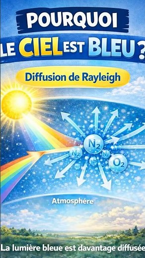 Pourquoi le ciel est bleu ?