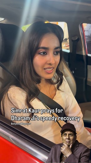 Simrat Kaur prays for Dharam Ji’s speedy recovery #Dharmendra | Bollywood Reporter