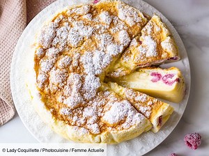 Gâteau magique aux framboises : découvrez les recettes de cuisine de Femme Actuelle Le MAG