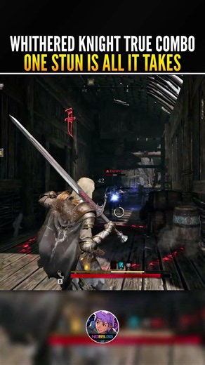 Withered Knight True Combo in Mistfall Hunter!