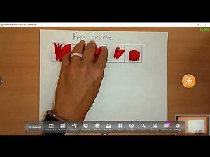 Sense of Five Using a Five Frame