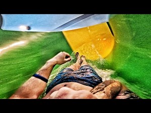 POV: Epic Water Slide Adventure - Feel the Rush!