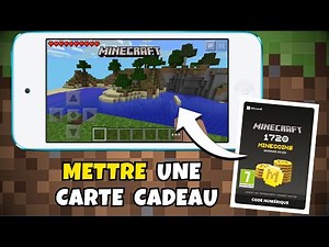 How to activate a Minecraft gift card on mobile