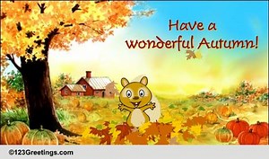 Sending You Autumn Wishes...