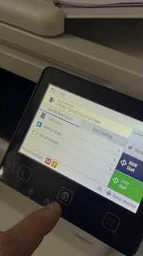 Scan to Network folder on Canon MFP