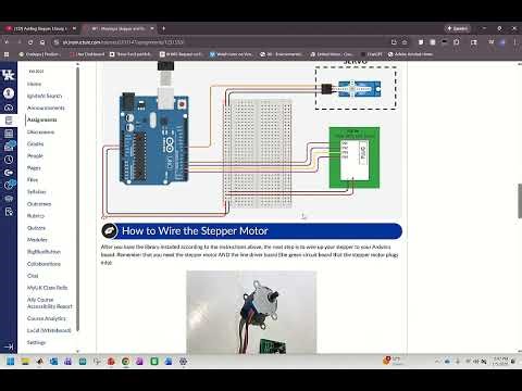 Moving Stepper and Servo Motors