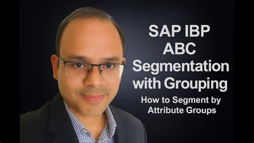 How to use "Use Grouping" in SAP IBP for ABC Classification | Ayanangshu Das posted on the topic | LinkedIn