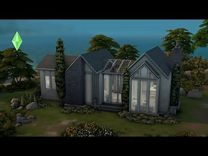 Scandinavian Small House | The Sims 4 Speed Build