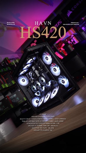 #HAVN HS 420 VGPU - BLACK #โคตรตึง จาก HRC 🙂 . . # มี #โปรโมชั่น ทั้งแถม | ทั้งแจก | ทุกเดือน!!! . : @HRCSHOP . . # วันเวลา สถานที่หน้าร้าน # . เวลา : เปิด 11.00 น. - 20.00 น. วัน : วันจันทร์ - วันเสาร์ สถานที่ : HRC SHOP โครงการ Happy Hub ถนนสุคนธสวัสดิ์ ลาดพร้าว กรุงเทพมหานคร อยุ่เยื้องโรงเรียนอนุบาลโชคชัย . . #MADE_IN_HRC #ชุดน้ำระบบเปิด #ประกอบคอมพิวเตอร์ #จัดสเปคคอม #คอมเล่นเกม #โปรโมชั่น #โปรแถมฟรี | HRC High Resolution Computers Shop