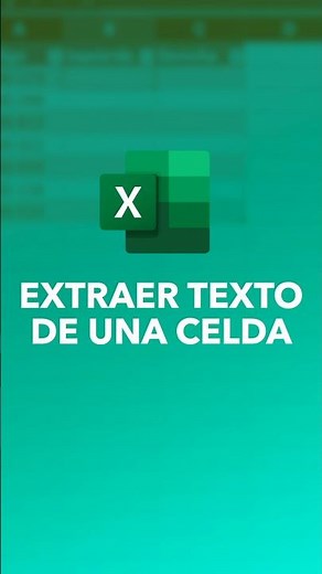 Como extraer texto de una celda #excelbasico #excel #tutorial #tips