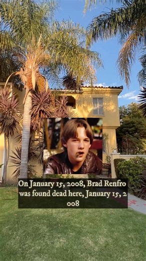 Brad Renfro tragic death at 25 yrs of age 💔 #losangeles #hollywood