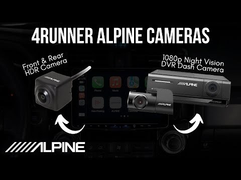 Toyota 4Runner Alpine Front/Rear Camera & Dash Cam Walk-Around | 2014 - 2023 Toyota 4Runner