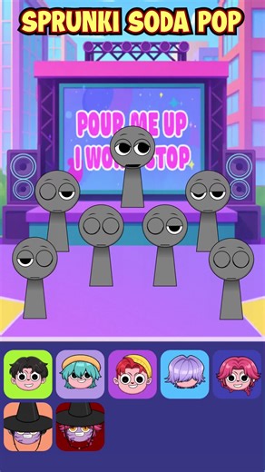 Sprunki Demon: Soda Pop K-Pop Infusion
